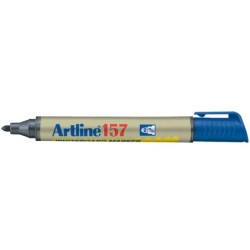 Rotulador artline pizarra ek-157 azul punta redonda 2 mm