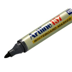 Rotulador artline pizarra ek-157 negro -punta redonda 2 mm