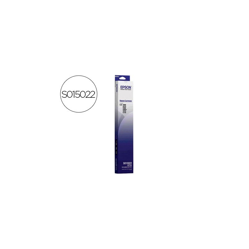 Cinta maquina epson original lq-1000/1010/1050/1070/1070 1170 negra (7754)