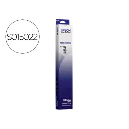 Cinta maquina epson original lq-1000/1010/1050/1070/1070 1170 negra (7754)