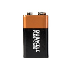 Pila duracell alcalina plus 9v blister con 1 unidad