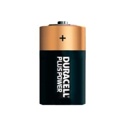 Pila duracell alcalina plus d blister de 2 unidades