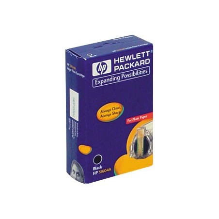 Ink-jet hp quietjet/plus think jet/plus negro plain inkjet