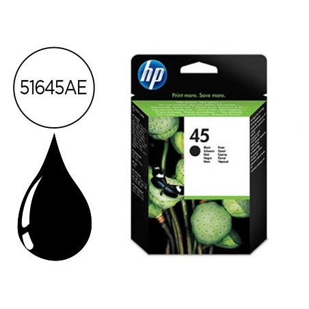 Ink-jet hp deskjet 710c 720c 810c 815c 850 870 880c 890c 895cxi 930c 950 1180c 1280 16 00c 960 970 1100c n.45 negro