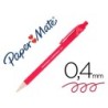 Boligrafo flexgrip retractil rojo