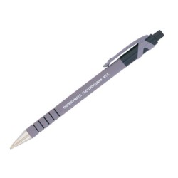 Boligrafo flexgrip retractil negro