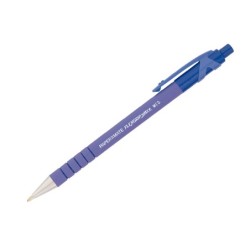 Boligrafo flexgrip retractil azul