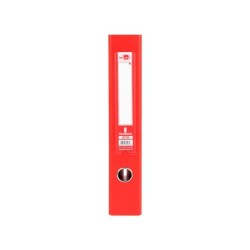 Modulo liderpapel 3 archivadores folio 2 anillas mixtas 40mm rojo
