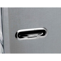 Archivador de palanca liderpapel folio documenta forrado pvc con rado lomo 75mm gris compresor metalico