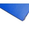 Archivador de palanca liderpapel folio documenta forrado pvc con rado lomo 75mm azul compresor metalico