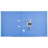 Archivador de palanca liderpapel folio documenta forrado pvc con rado lomo 75mm azul compresor metalico