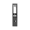 Archivador de palanca liderpapel folio documenta forrado pvc con rado lomo 75mm negro compresor metalico