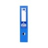 Archivador de palanca liderpapel folio documenta forrado pvc con rado lomo 75mm azul compresor metalico