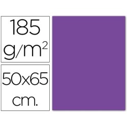 Cartulina guarro violeta 50x65 cm 185 gr