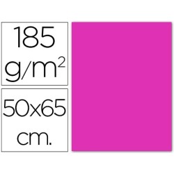 Cartulina guarro fucsia 50x65 cm 185 gr
