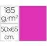 Cartulina guarro fucsia 50x65 cm 185 gr