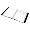 Carpeta liderpapel personaliza 37865 100 fundas polipropilenodin a4 negra con cajetin