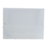 Carpeta liderpapel portadocumentos gomas 36934 polipropileno din a4 transparente translucido lomo 25 mm