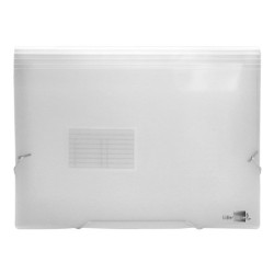 Carpeta liderpapel clasificador fuelle 32114 polipropileno din a4 incolora 13 departamentos