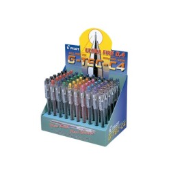 Boligrafo pilot punta aguja g-tec-c4 expositor de 60 unidades