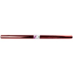 Papel celofan liderpapel rollo rojo 0,60 x 10 mt
