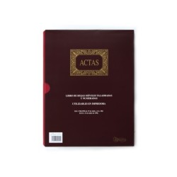 Libro miquelrius din a4 actas con 100 hojas movibles