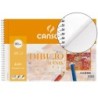 Bloc dibujo basik din a4 espiral 23 x 32.5 cm 20 hojas microperforado 2 taladros