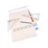 Bloc papel milimetrado liderpapel encolado 297x420 mm 50 hojas 80g/m2