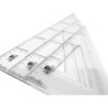 Cartabon liderpapel 20 cm plastico cristal