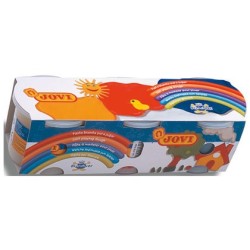 Pasta jovi blandiver caja de 3 botes amarillo/azul/rojo