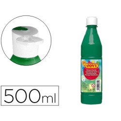 Tempera liquida jovi escolar 500 ml verde oscuro
