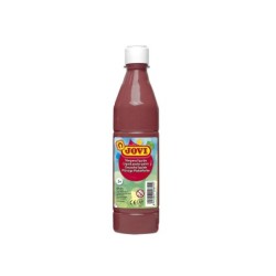 Tempera liquida jovi escolar 500 ml marron