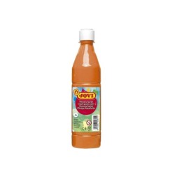 Tempera liquida jovi escolar 500 ml naranja