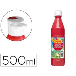 Tempera liquida jovi escolar 500 ml bermellon