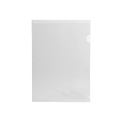 Carpeta liderpapel dossier uñero 44004 polipropileno din a4 incolora 20 hojas