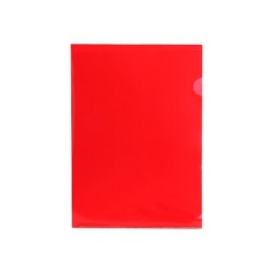 Carpeta liderpapel dossier uñero 44000 polipropileno din a4 roja 20 hojas