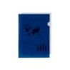 Carpeta liderpapel dossier uñero 44002 polipropileno din a4 azul 20 hojas