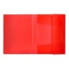 Carpeta liderpapel gomas solapas 34960 polipropileno din a4 rojo translucido