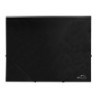 Carpeta liderpapel gomas solapas 38725 polipropileno din a4 negro opaco