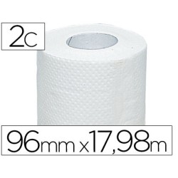 Papel higienico olimpic 2 capas-96,3mm ancho x 17,98m largo paquete de 4 rollos