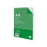 Recambio liderpapel a4 100 hojas 60g/m2 cuadro 4 mm con margen 16 taladros