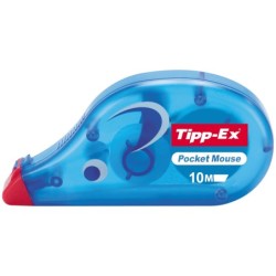 Corrector tipp-ex cinta pocket mouse 4,2 mm x 10 mt