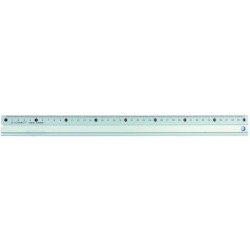 Regla q-connect metalica aluminio 40 cm
