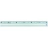 Regla q-connect metalica aluminio 30 cm