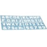 Plantilla liderpapel rotulacion 1800 letras y numeros 100 mm