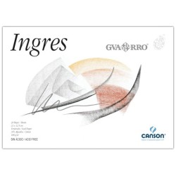 Bloc dibujo ingres 230x325 mm 20 hojas de 108 g/m2