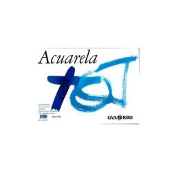 Bloc dibujo acuarela din a4 encolado 23x32.5 cm 20 h de 240 gr/m2