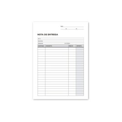 Talonario liderpapel entregas cuarto original y 2 copias t326