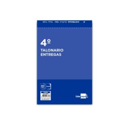 Talonario liderpapel entregas cuarto original y copia t226