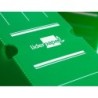 Caja archivo definitivo plastico liderpapel lomo 100 mm verde 360x100x260 mm